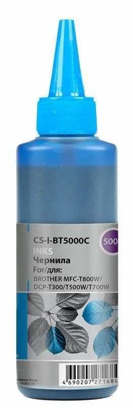 Чернила CYAN 100ML /DCP-T300 CS-I-BT5000C CACTUS