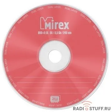 Mirex Диск DVD+R 8.5 Gb, 8x, Slim Case (1), Dual Layer (1/50) (UL130062A8S) (204190)