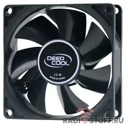 Case fan Deepcool XFAN 60 60x60x12 3pin+4pin (molex) 24dB 30g RTL [DP-FDC-XF60]  