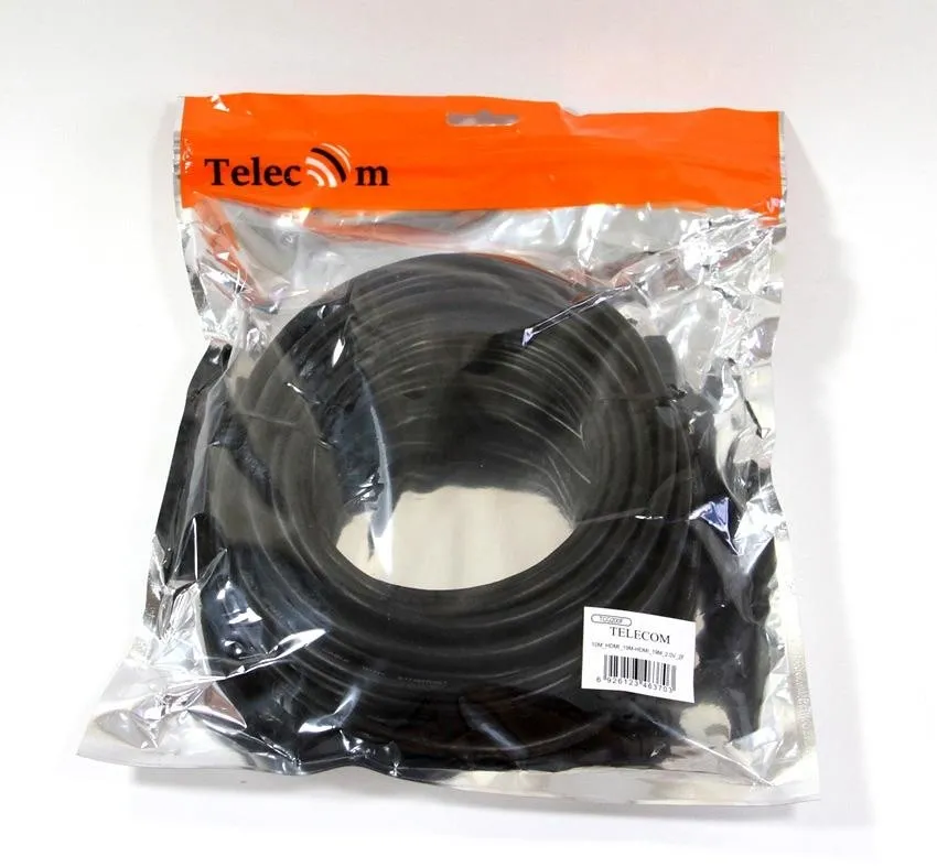 Кабель HDMI-HDMI 10M V2 TCG200F-10M TELECOM