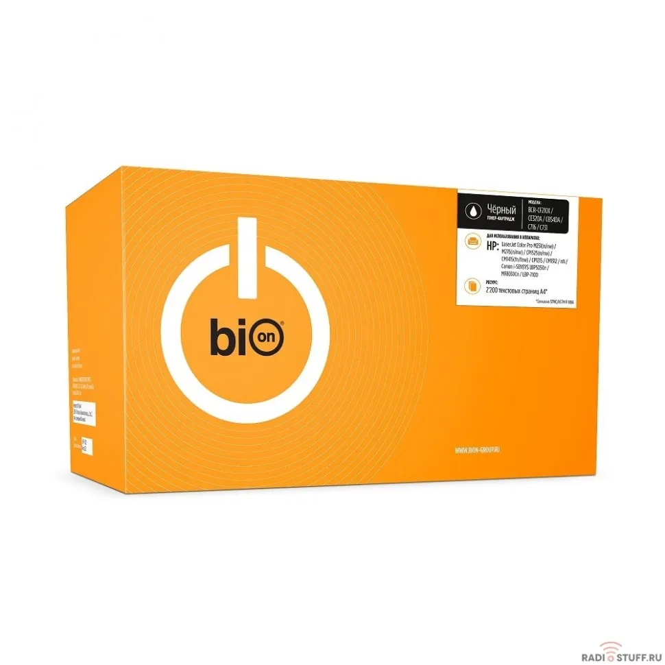 Bion CF210X/CE320A/CB540A/C716/C731 Картридж для HP LJ Pro M251/M276/CM1415/CP1525/CM1312/CP1215/1515;Canon LBP5050/MF8030/8050/8030/8050/8080/LBP5050/8080/7100/MF8230/8280/628/623 (2200 стр.),Черный