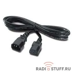 APC AP9870  Power Cord [IEC 320 C13 to IEC 320 C14] - 10 AMP/230V 2.5 Meter 