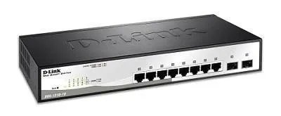 Коммутатор 8PORT 10/100/1000 2SFP DGS-1210-10/F1A D-LINK