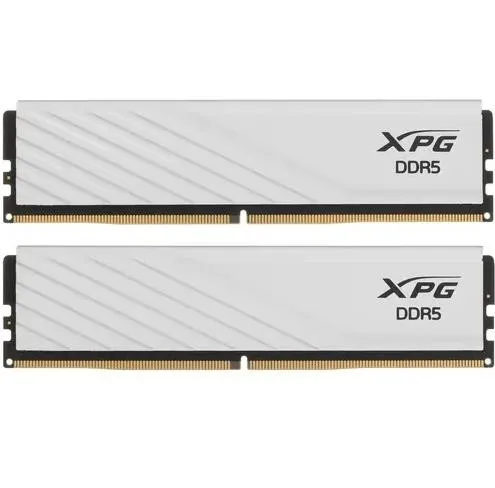 Модуль памяти ADATA XPG Lancer Blade DDR5 Общий объём памяти 32Гб Module capacity 16Гб Количество 2 6000 МГц Радиатор Множитель частоты шины 30 1.35 В белый AX5U6000C3016G-DTLABWH