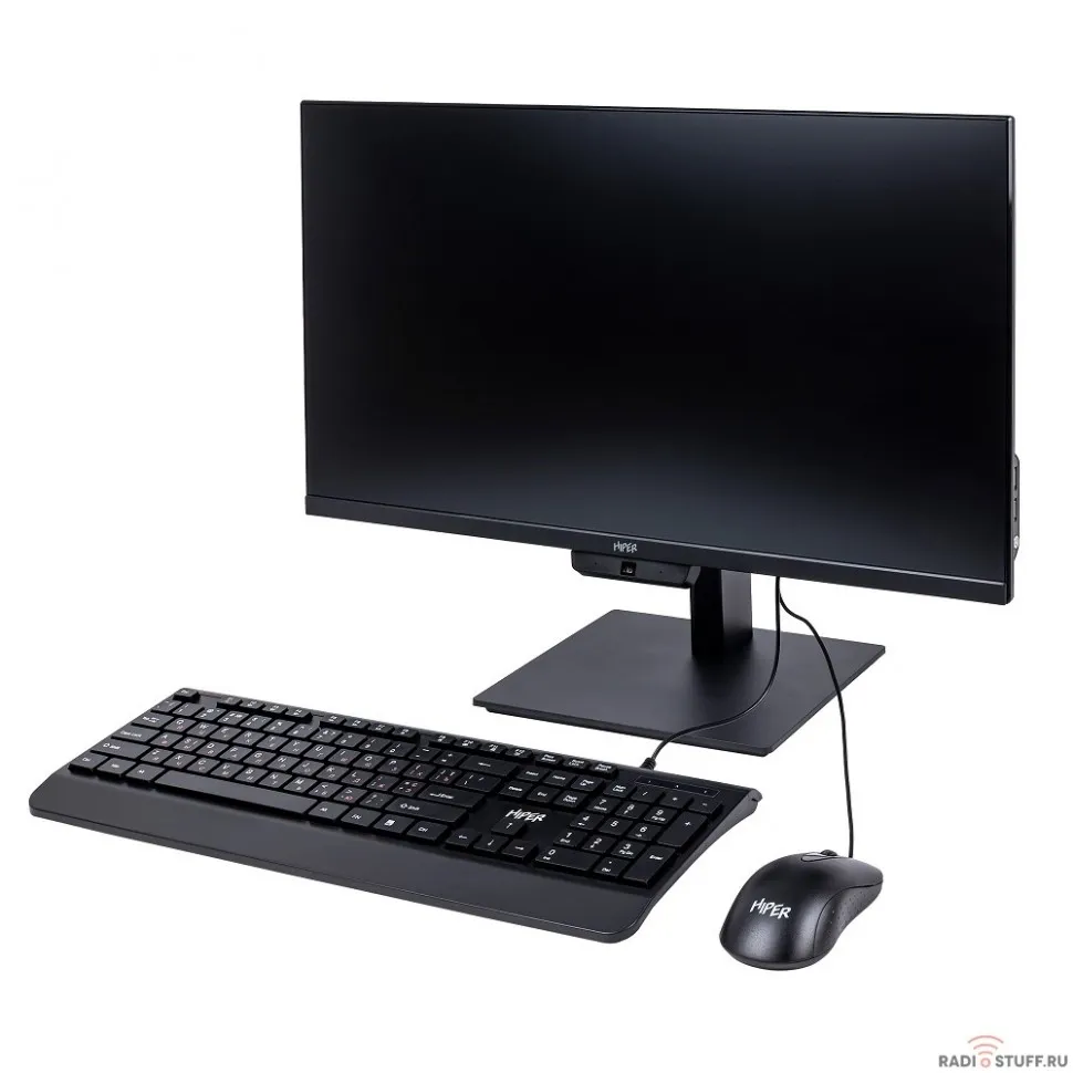 Hiper V28 [HV31H5I5S256R16B] Black 23.8" {FHD i5-11400/16GB/256GB SSD/W10H/kb/m}