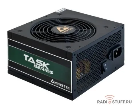 Блок питания Chieftec Task TPS-600S (ATX 2.3, 600W, 80 PLUS BRONZE, Active PFC, 120mm fan) Retail