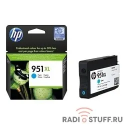 HP CN046AE Картридж №951XL, Cyan {OfficeJet Pro 8100/8600, Cyan}