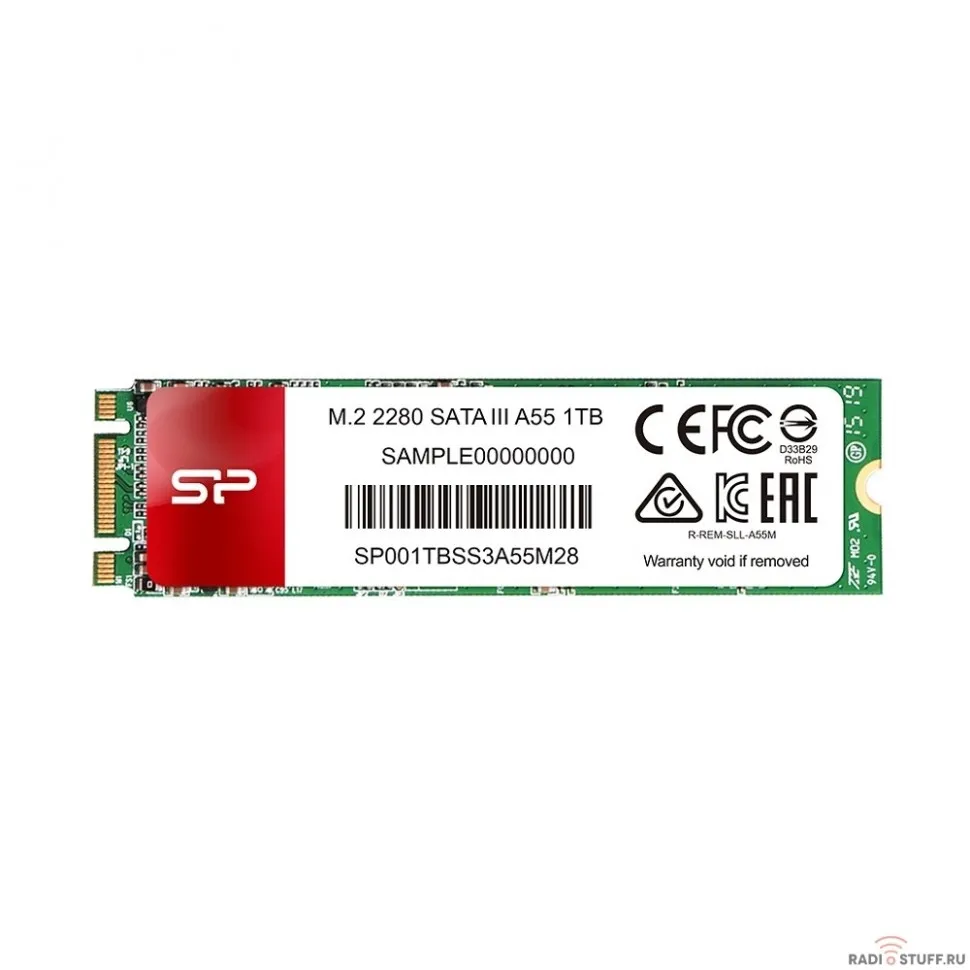 Silicon Power SSD 128Gb M.2 A55 SP128GBSS3A55M28