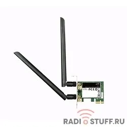 D-Link DWA-582/RU/B1A Беспроводной двухдиапазонный PCI Express адаптер AC1200 с поддержкой MU-MIMO