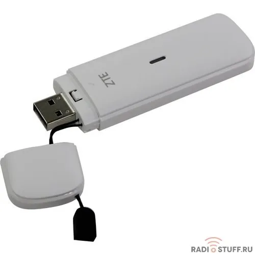 ZTE MF833R Модем 2G/3G/4G ZTE MF833R USB Firewall +Router внешний белый