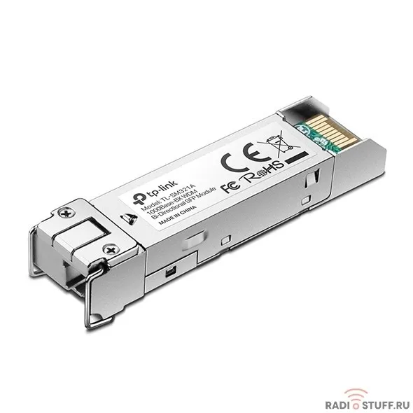 TP-Link TL-SM321A-2 1000Base-BX WDM двунаправленный SFP-модуль 2км