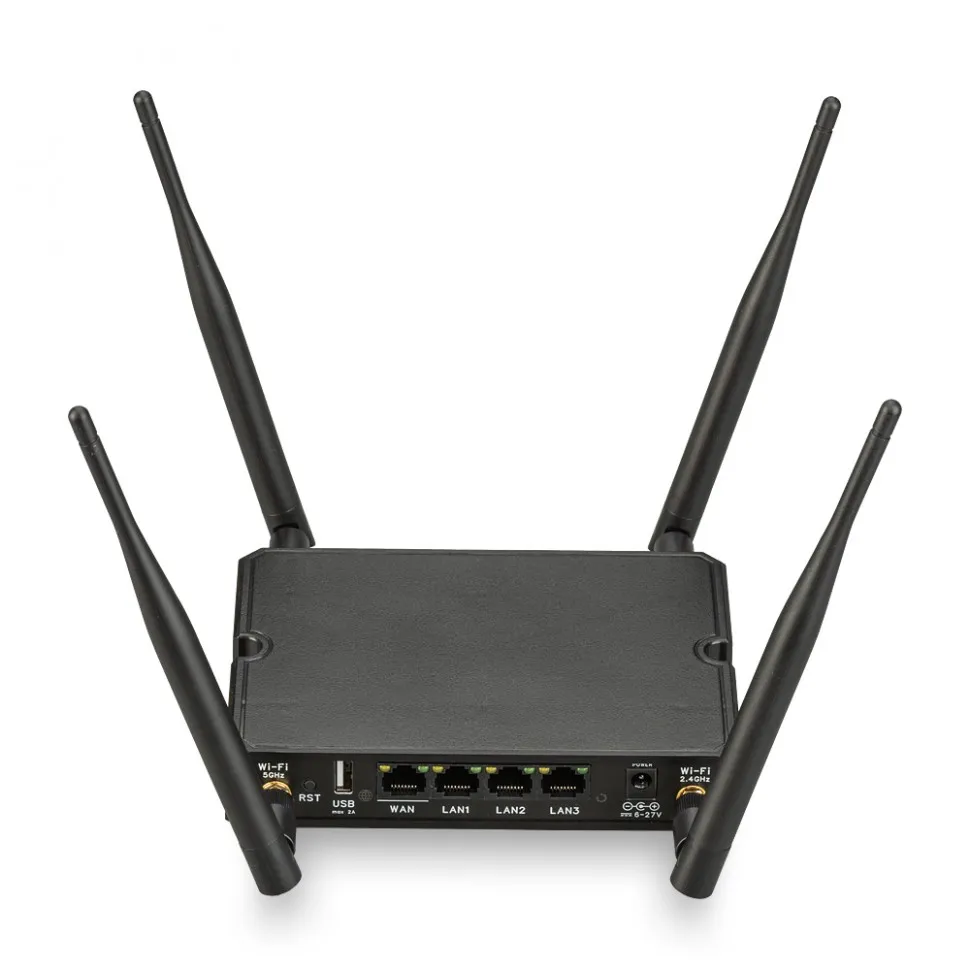 Kroks Rt-Cse m4-G гигабитный роутер со встроенным модемом LTE cat.4, WiFi 2,4+5 ГГц