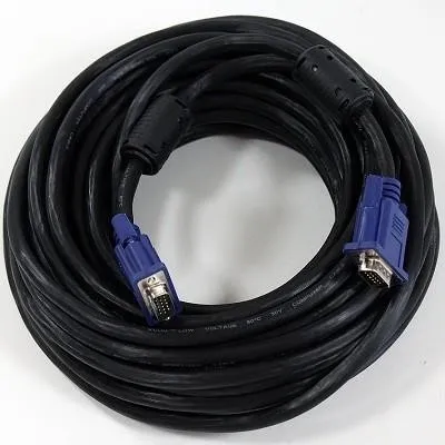 Кабель VCOM 15m SVGA 15M-15M 2 фильтра VVG6448-15MC