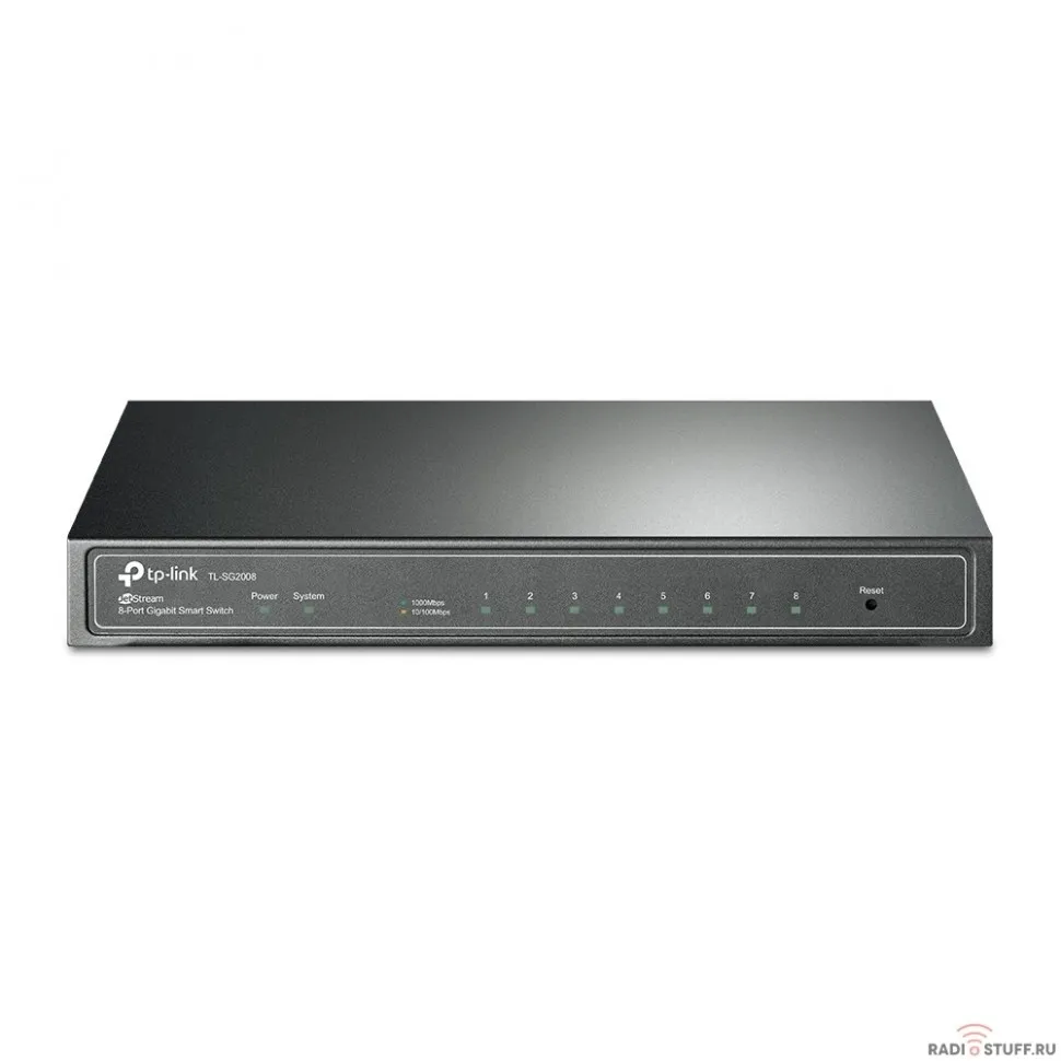 TP-Link TL-SG2008 Гигабитный 8-портовый Smart коммутатор