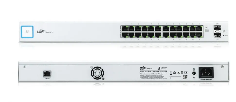 UniFi Switch 24 L2 PoE коммутатор Ubiquiti