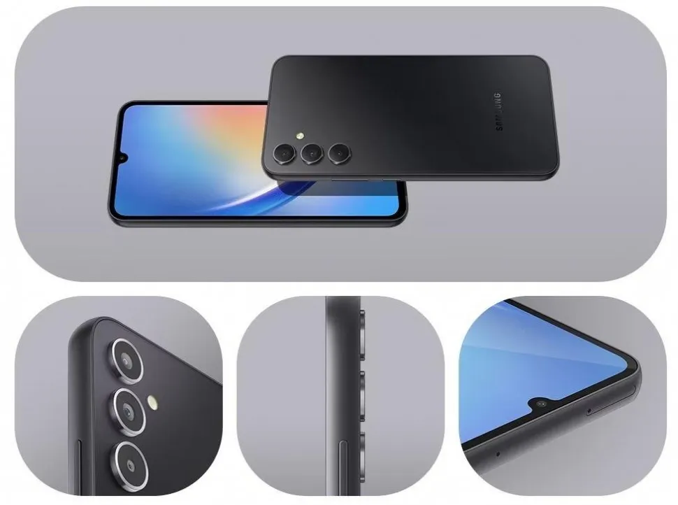 Мобильный телефон GALAXY A34 5G NFC 8/256GB BLACK SM-A346E SAMSUNG