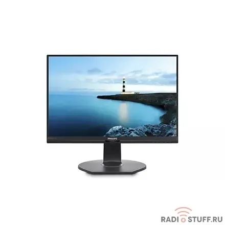 LCD PHILIPS 24.1" 240B7QPTEB (00/01) черный {IPS 1920x1200 76Hz 5ms 178/178 300cd 1000:1  8bit(6bit+FRC) 16:10 D-Sub HDMI1.4 DisplayPort1.2 miniDP FlickerFree 4xUSB3.0 AudioOut 2x2W VESA 