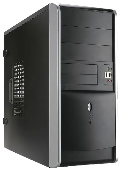 Midi Tower InWin EAR007 Black/Silver 500W 2*USB 3.0+Audio ATX*6101398