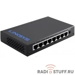 LGS108-EU Linksys 8-портовый коммутатор, 100/1000 Мбит/с