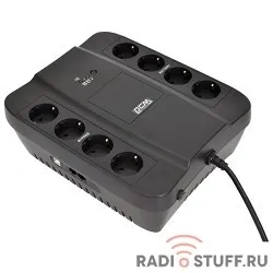 UPS PowerCom SPD-850U {Line-Interactive, 850VA / 510W, Tower, Schuko, USB}