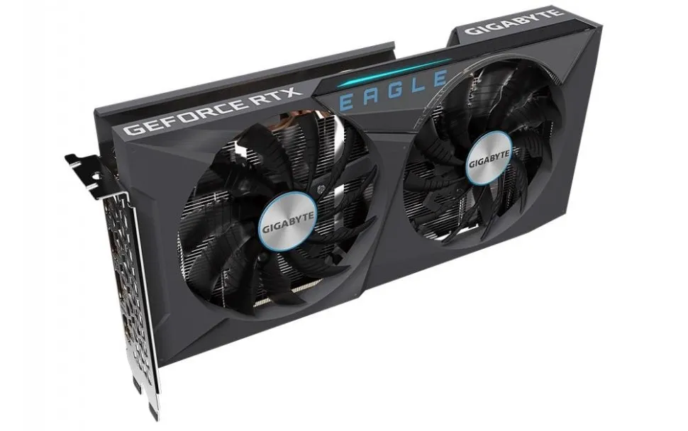 Видеокарта PCIE16 RTX3060TI 8GB LHR GV-N306TEAGLE-8GD 2.0 GIGABYTE