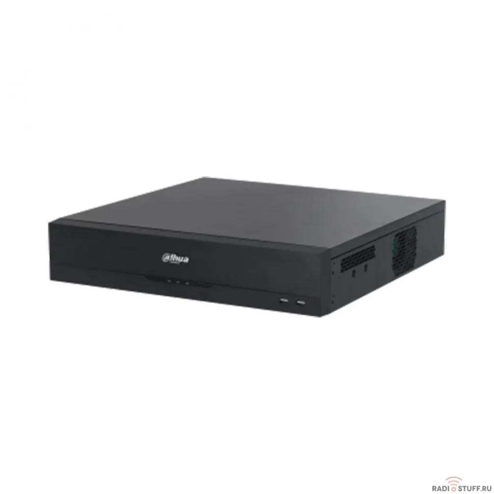 DAHUA DHI-NVR5832-EI 32-канальный IP-видеорегистратор, видеоаналитика, входящий поток до 384Мбит/с, 8 SATA до 16Тб