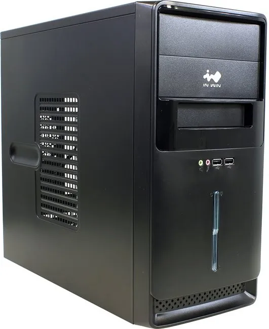 Mini Tower InWin ENR027 Black U3.0*2+A(HD) mATX (без блока питания)