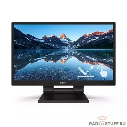 LCD PHILIPS 23.8" 242B9TL/00 Black {IPS Touch 1920x1080 5ms 178/178 250cd D-Sub DVI HDMI1.4 DisplayPort 2xUSB3.1}
