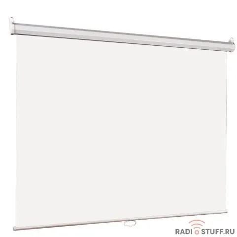 Lumien Eco Picture [LEP-100114] Настенный экран  183х244см (рабочая область 175х236 см) Matte White восьмигранный корпус, возможность потолочн./настенного крепления, уровень в комплекте, 4:3 (треуголь