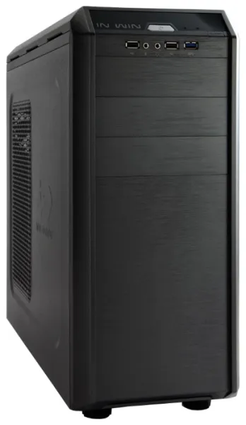 Midi Tower InWin BWR143 Black U2*2+U3*1+A(HD)+FAN (12cm), (G7) (без блока питания)