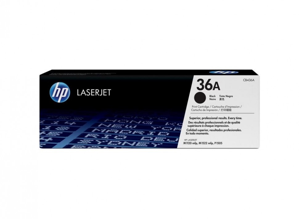 Картридж BLACK 36A /P1505 2K CB436A HP