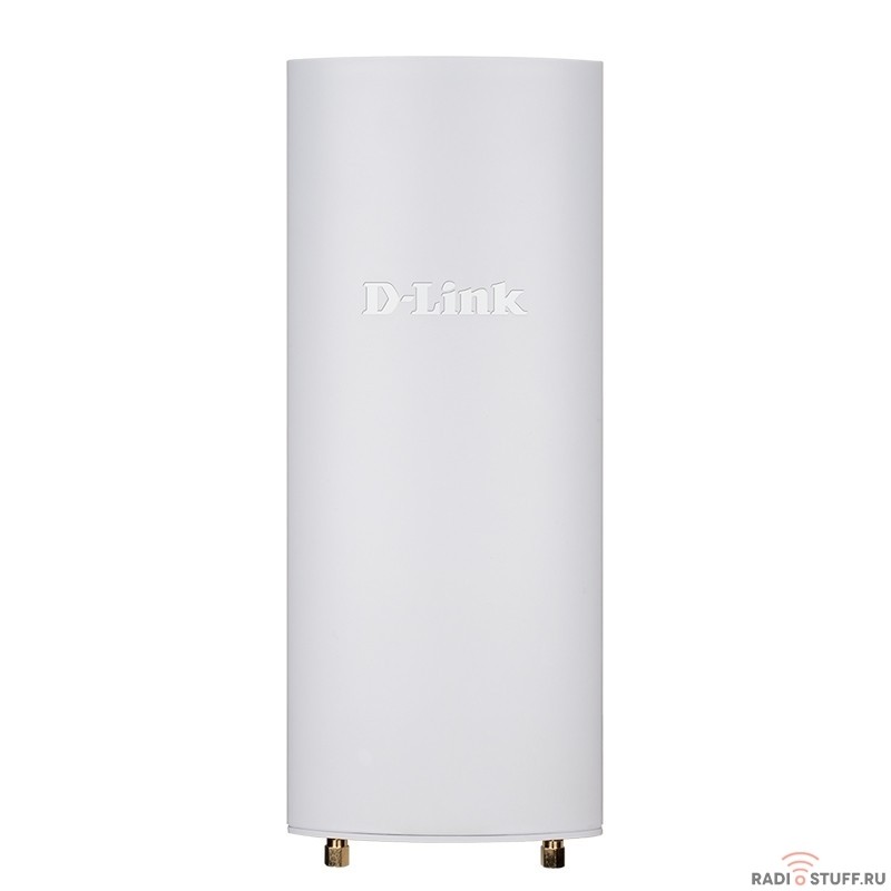 D-Link DWL-6720AP/UN/A1  Внешняя беспроводная двухдиапазонная унифицированная точка доступа AC1300 с поддержкой PoE. Питание осуществляется только по PoE
