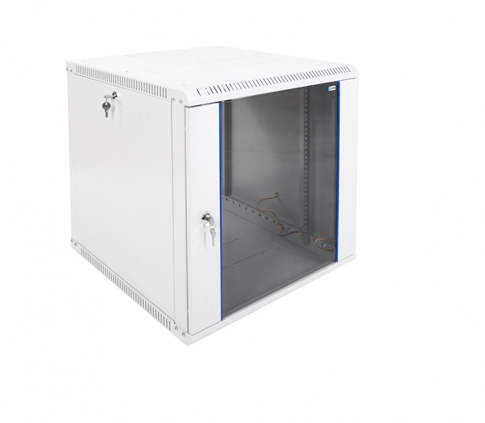 Шкаф телекоммуникационный настенный разборный ЭКОНОМ 12U (600 × 650) дверь стекло