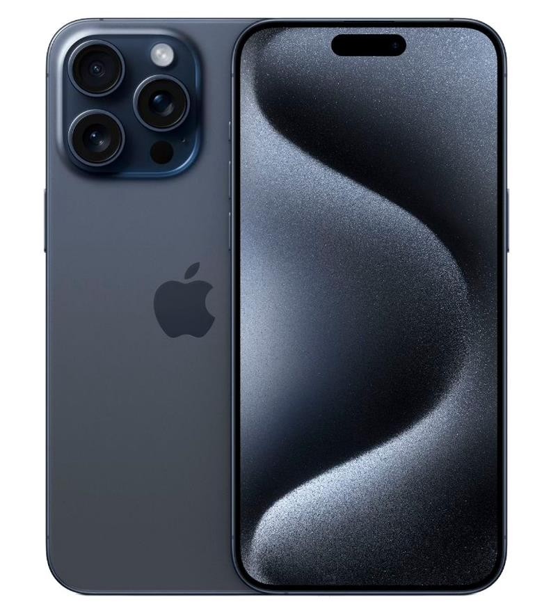 Смартфон APPLE iPhone 15 Pro Max/512 Гб синий MU2W3CH/A