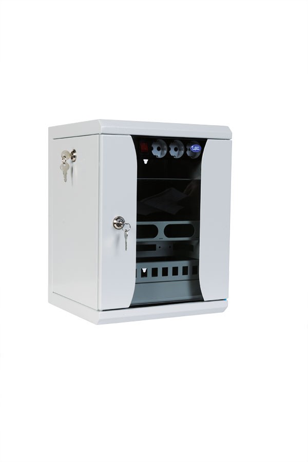 Шкаф телекоммуникационный настенный, 10", 8U, (320х255мм), ЦМО