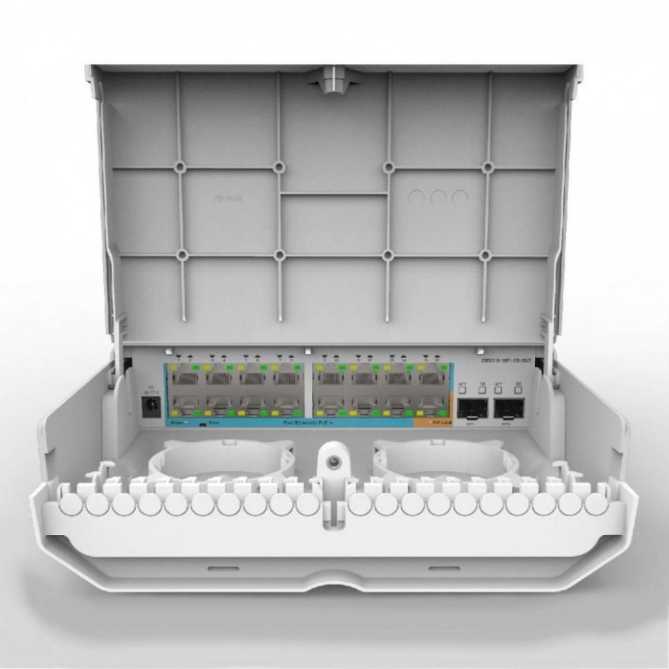 Маршрутизатор MikroTik CRS318-16P-2S+OUT