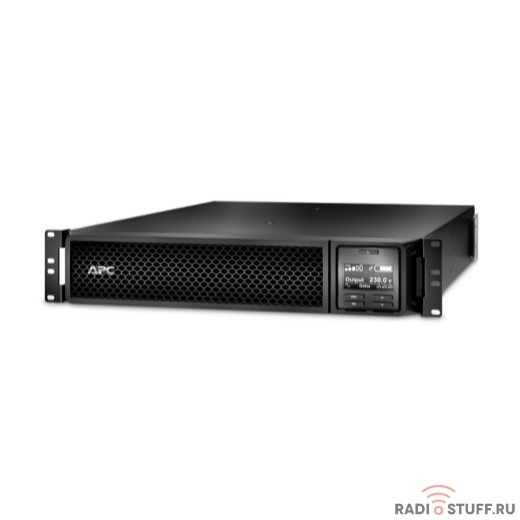 APC Smart-UPS SRT SRT1000XLI {On-Line 1000 ВА/1000 Вт, Tower, IEC, LCD, Serial+USB, USB, SmartSlot, подкл. доп. бат.}