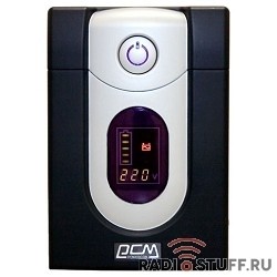 UPS PowerCom IMD-1200AP {Line-Interactive, 1200VA / 720W, Tower, IEC, LCD, USB}